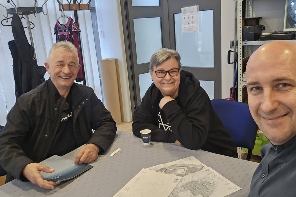 Schůze v České besedĕ Rijeka