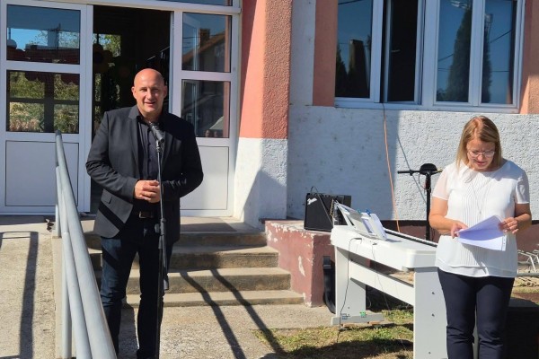 Prvi dan jednosmjenske nastave u Markovcu Našičkom